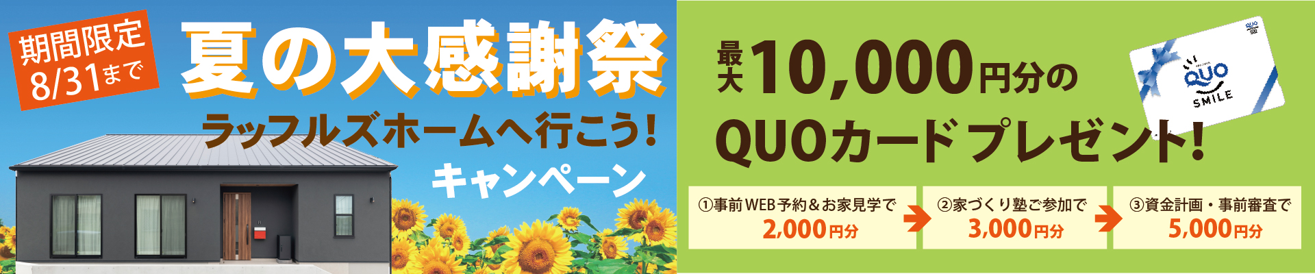 新規ご来場キャンペーン