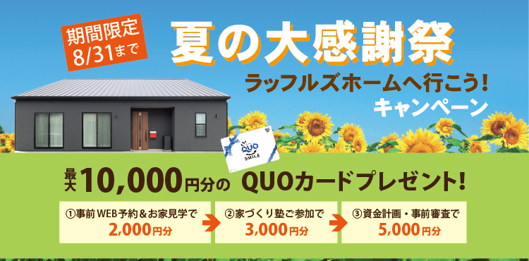 新規ご来場キャンペーン