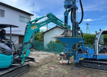 【砕石パイル工法】